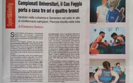 Campionati Universitari Nazionali 2023